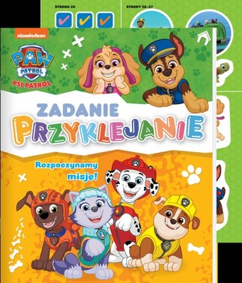 Psi Patrol Zadanie Przyklejanie Część 6