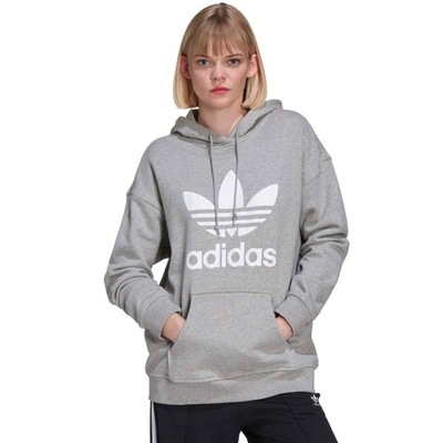 ADIDAS DAMSKA BLUZA Z KAPTUREM SZARA ORIGINALS