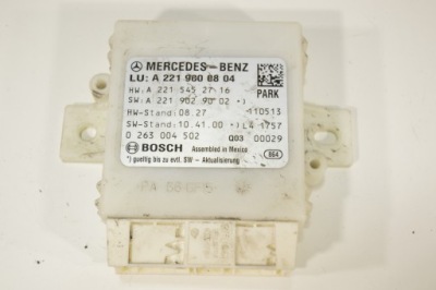 Модуль блок управления pdc mercedes w221 lift s350 фото №1
