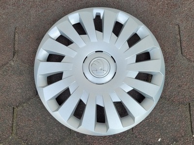 WHEEL COVER SKODA OCTAVIA FABIA ROOMSTER SUPERB KODIAQ KAROQ KAMIQ 16 INTEGRAL  