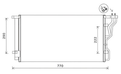 Конденсатор, конденсатор кондиціонера фото №1