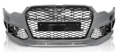 Бампер перед тюнинг r s6 s-line audi a6 c7 4g 11- фото №1