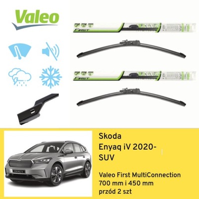 ESCOBILLAS PARTE DELANTERA PARA SKODA ENYAQ IV SUV (2020-) VALEO  