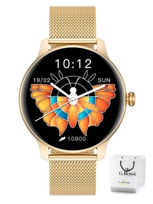 G. Rossi SMARTWATCH DAMSKI G. Rossi SW020-4 - CIŚNIENIOMIERZ, PULSOKSYMETR