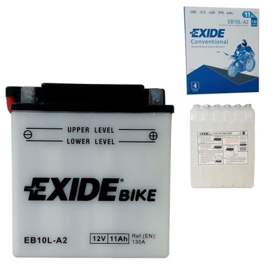 BATTERY EXIDE EB10L-A2/YB10L-A2 12V 11AH 130A  