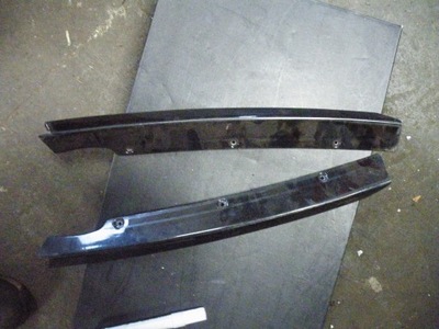 Audi a6 c5 молдинг вертикальная дверь левый правый задняя фото №1