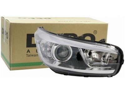 Лампа фара правый kia ceed ii 12-18 фото №1