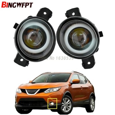 EKTYWEM IZQUIERDO + DERECHA LUZ FAROS ANTINIEBLA PARA NISSAN ROGUE 2008 2009 2010  