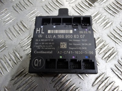 Idealny модуль дверь левый задняя mercedes w166 w292 1 фото №1