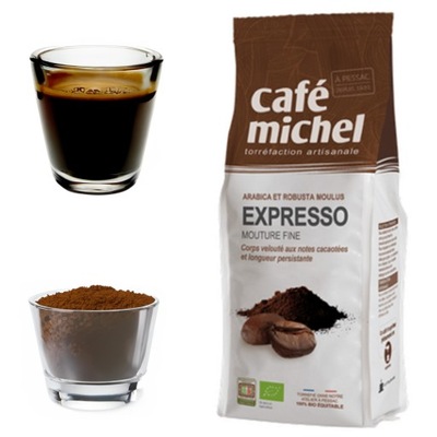 KAWA MIELONA ARABICA / ROBUSTA DO PARZENIA W EKSPRESIE FAIR TRADE BIO 250 g