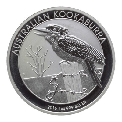 [M13110] 1 $ Kookaburra 2016 1 uncja srebra