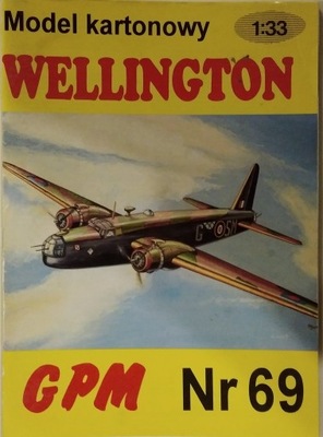 GPM 69 WELLINGTON model kartonowy