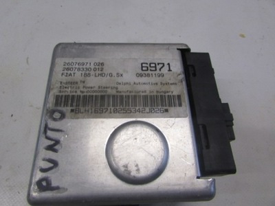 Блок управления, бортовой компьютер двигателя fiat punto фото №1