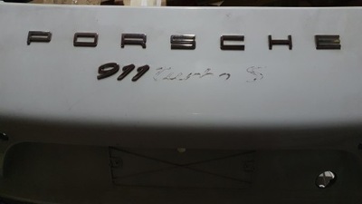 PORSCHE 911 INSCRIPCIÓN LOGOTIPO LITERY EMBLEMA  