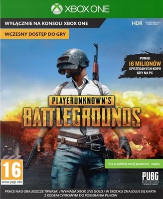 PLAYERUNKNOWN'S BATTLEGROUNDS - PL - FOLIA - XBOX