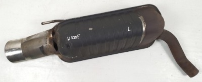 Гаситель конечный выхлоп левое  mercedes w220 3.2 v6 фото №1