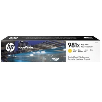 HP oryginalny Tusz L0R11A 981X yellow