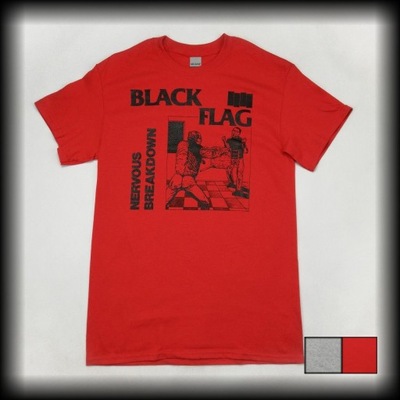 Koszulka BLACK FLAG Nervous rozmiar S-5XL punk