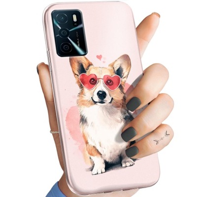 ETUI DO OPPO A16 / A16S WZORY CORGI PIESKI PIESEK ŁAPA OBUDOWA POKROWIEC