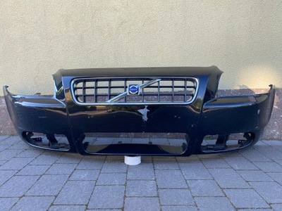 Volvo c70 ii 2 05-09 бампер передній перед решітка радіатора фото №1