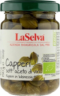 LA SELVA KAPARY MARYNOWANE W OCCIE WINNYM 150g BIO