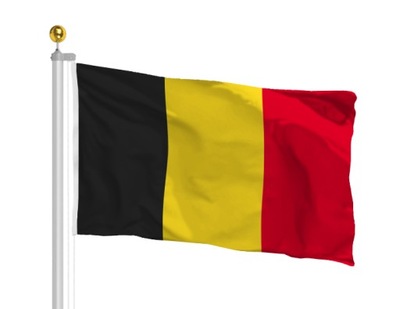 Flaga Belgia 150x90 cm Flagi Belgii Belgium Belgien
