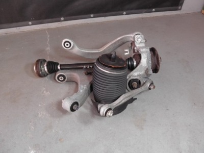 Audi a6 c7 // поворотный кулак рычаги подушка приводной вал комплект левый задняя фото №1