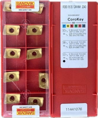 SANDVIK PŁYTKI WIDIOWE R390-180612M-MM 2040