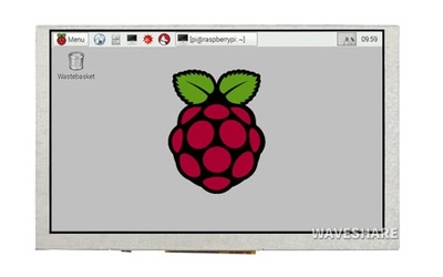 LCD 5" 800x480 IPS DPI dla Raspberry PI