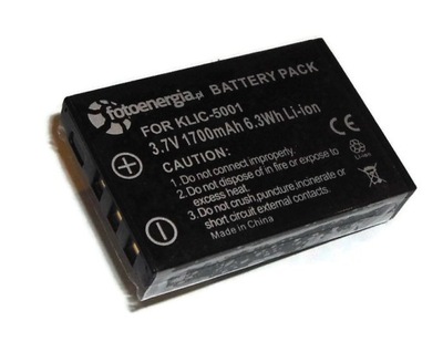 Bateria do Kodak KLIC-5001 EasyShare DX7590 DX7630