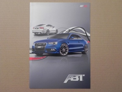 Prospekt - AUDI A5 S5 - ABT AS5 - 201? r