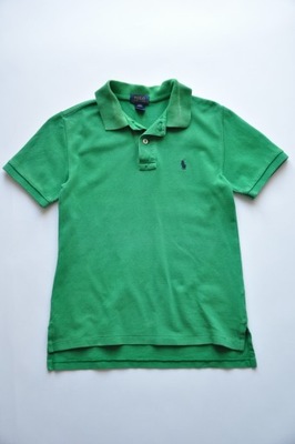 POLO RALPH LAUREN Polo w zieleni + logo 8 128