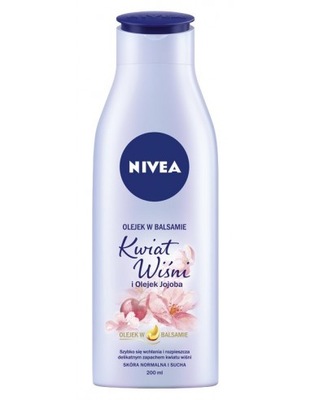 NIVEA OLEJEK W BALSAMIE KWIAT WIŚNI I OLEJEK JOJOBA 200 ML