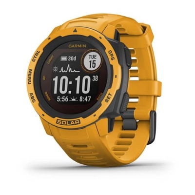 GARMIN Instinct SOLAR Ciemnożółty