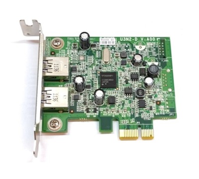 KONTROLER USB 3.0 U3N2-D PCI-E x1 / NISKI PROFIL