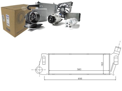 Інтеркулер renault grand scenic ii megane ii scen фото №1