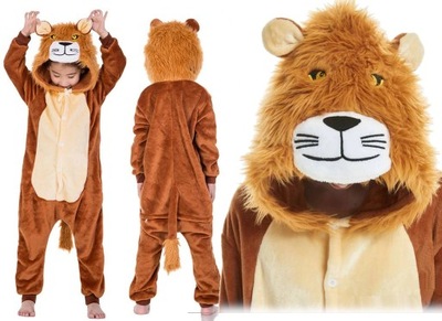 LEW PIŻAMA KOMBINEZON KIGU ONESIE 130