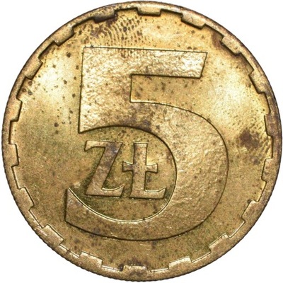 5 zł złotych 1980