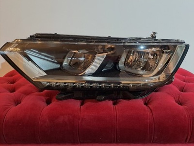 Vw passat b8 lift full led лампа левая перед фото №1