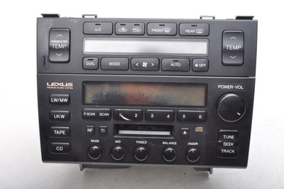 Lexus ls ii радіо 55900-50211 86120-50381 фото №1