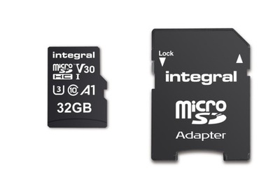 KARTA PAMIĘCI INTEGRAL MicroSD 32GB V30 U3 100MB/s