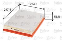 VALEO ФИЛЬТР ВОЗДУХА CADILLAC BLS 06-/BLS 07-/SAAB 9-3 II 02- 