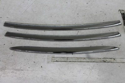 Молдинг хром решётка радиатора комплект mini r56 r55 07-14 фото №1