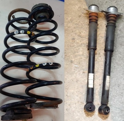 SUSPENSIÓN PARTE TRASERA VW POLO 9N IBIZA 6L FABIA 02-08R  