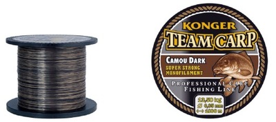 KONGER TEAM CARP CAMOU DARK 0.25mm/1000m