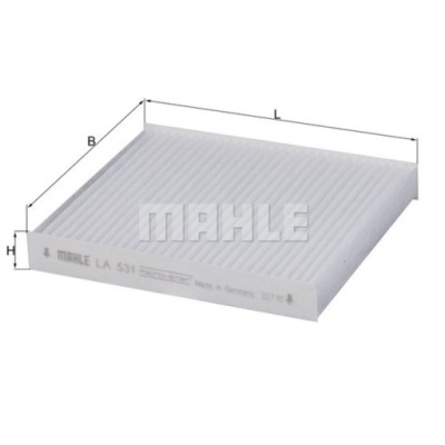 Фильтр кабины kia soul i 09-14 фото №1