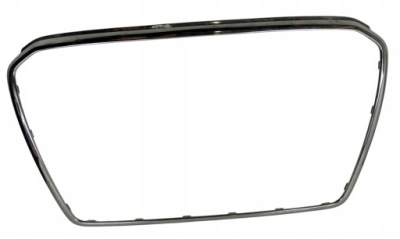 Молдинг рамка хром решётка решетка audi q5 8r lift фото №1