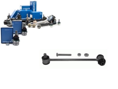 Тяга кронштейн стабилизатор lemforder 1243200489 фото №1