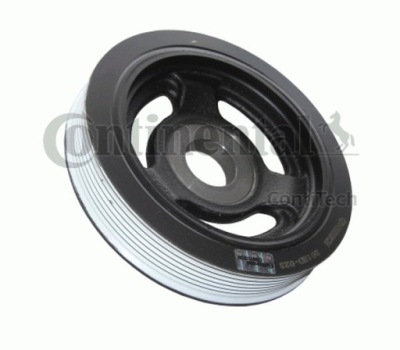 Contitech шкив коленчатого вала коленчатого citroen 1,4hdi/1,6hdi peugeot фото №1