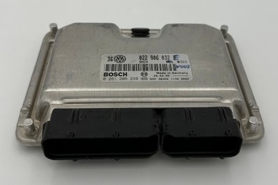 КОМПЬЮТЕР ДВИГАТЕЛЯ ECU VW AUDI 022906032E